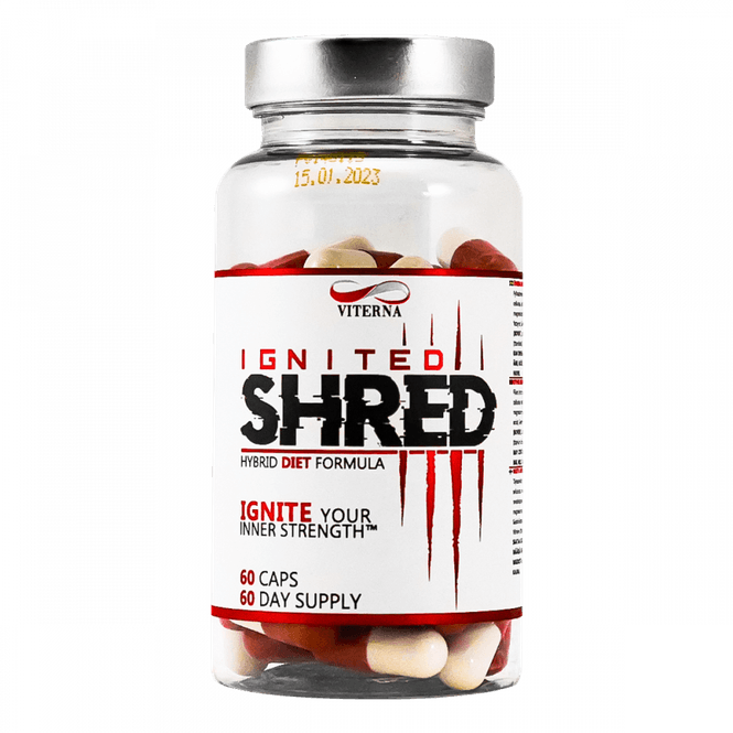 Hovedbilde Viterna Ignited Shred 60 kapsler, fettforbrenning