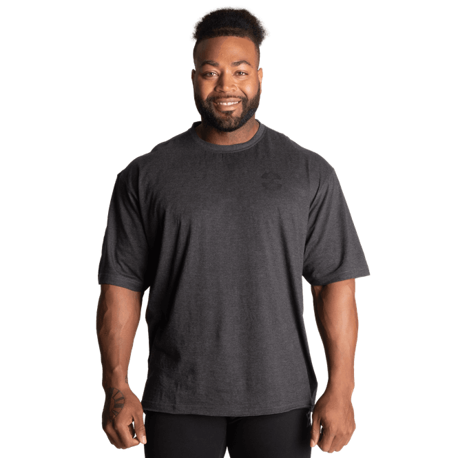 Hovedbilde Better Bodies Union Iron Tee, mørk grå t-skjorte 