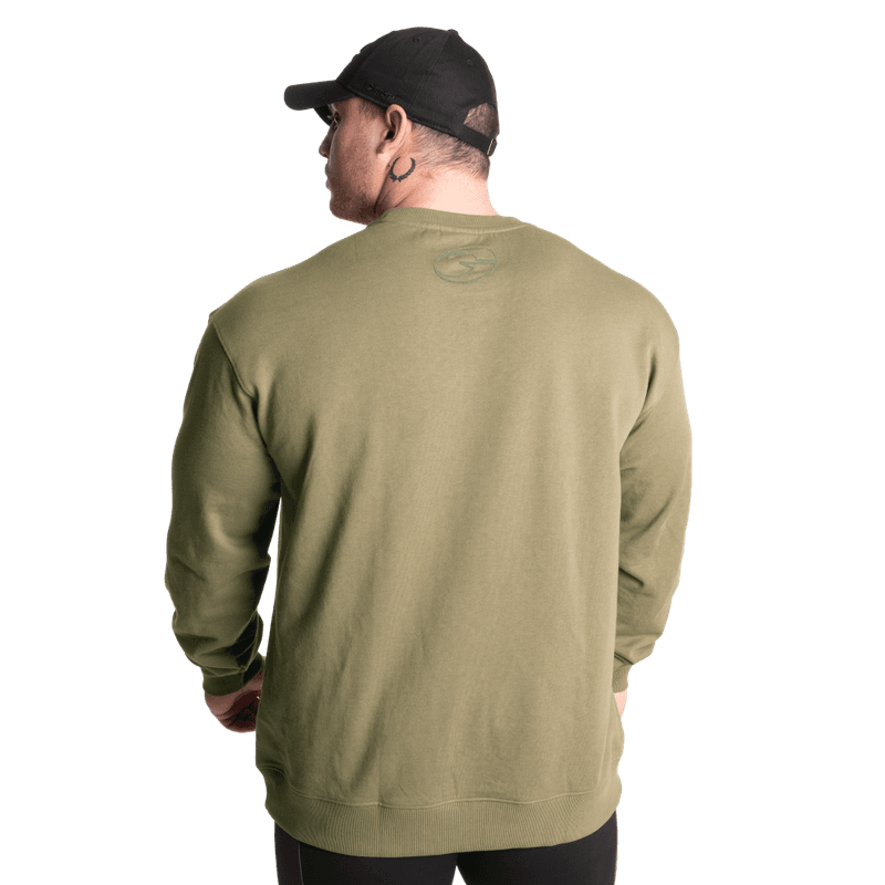GASP Division Crewneck, grønn genser