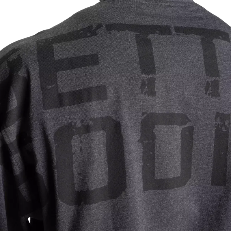 Better Bodies Skull Union Iron Tee, mørk grå t-skjorte