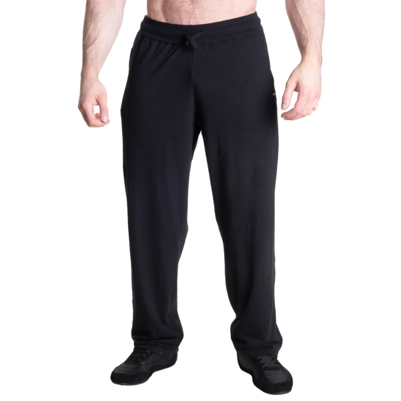 GASP Sweatpants, svart/hvit treningsbukse
