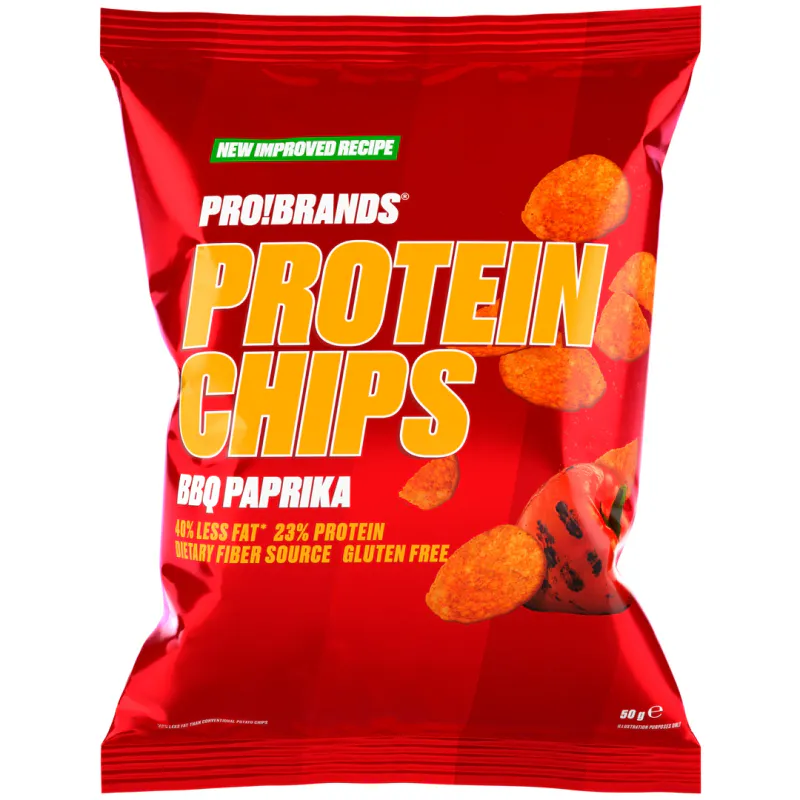 Protein Chips 50 g, BBQ Paprika
