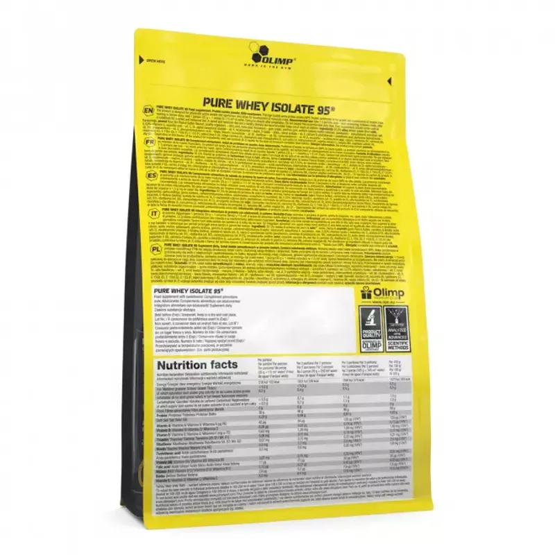 Olimp Pure Whey Isolate 600 g, proteinpulver