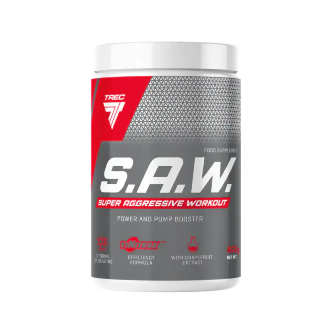 Hovedbilde 3 x S.A.W. Super Aggressive Workout 400 g, PWO