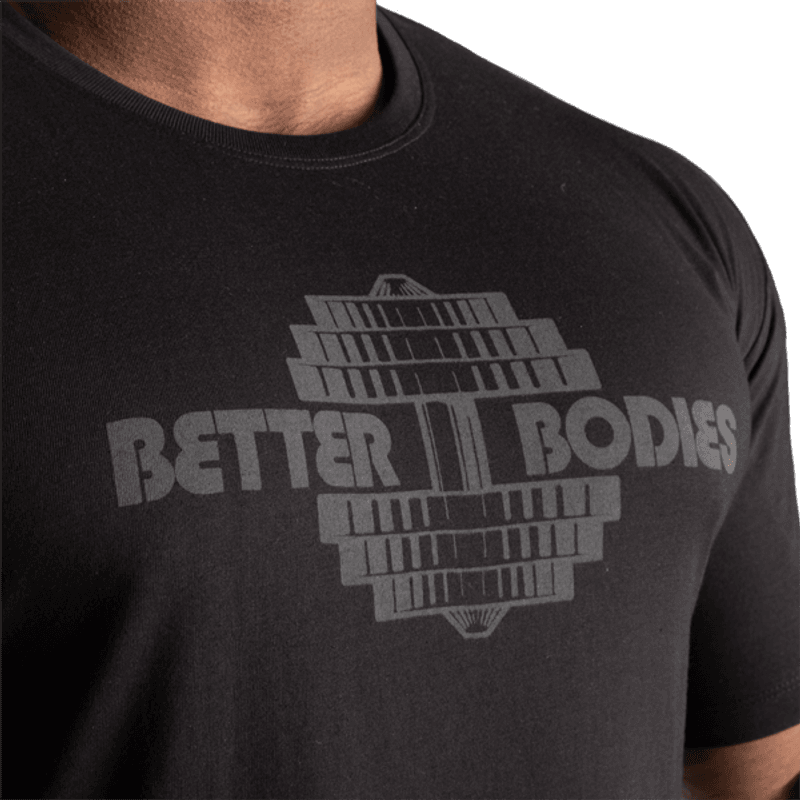Better Bodies BB Legacy Tee, svart t-skjorte