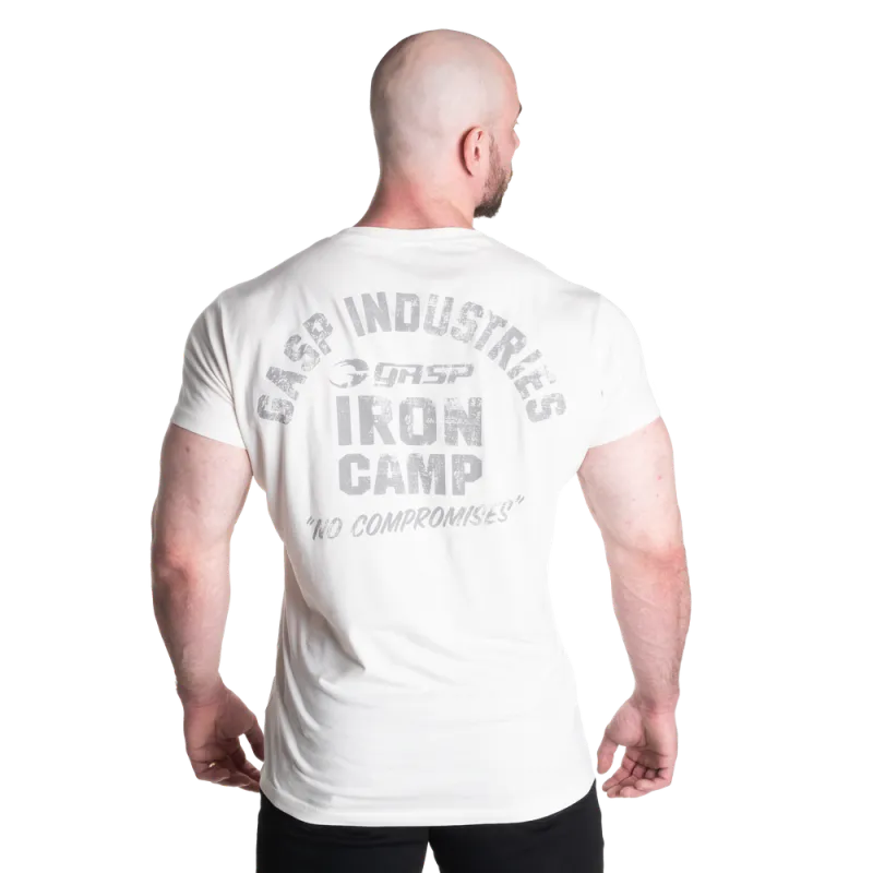 Gasp Throwback Tee V2, off white t-skjorte