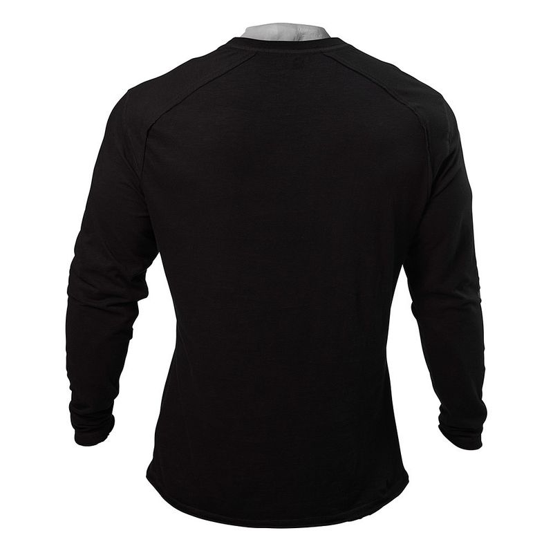 Gasp Throwback LS Tee, svart genser