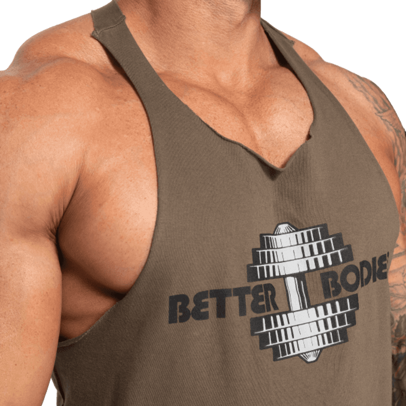 Better Bodies Team BB Stringer V2, grønn singlet 