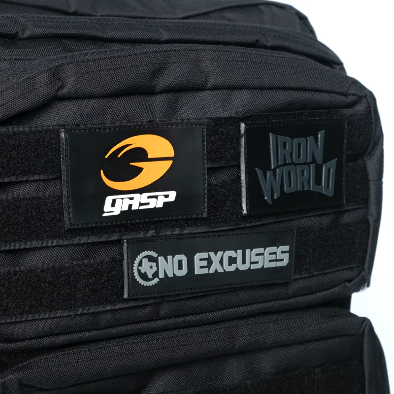 No Excuses Rubber Patch