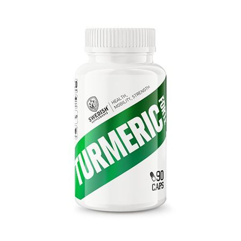 Swedish Turmeric Forte 90 kapsler, Gurkemeie