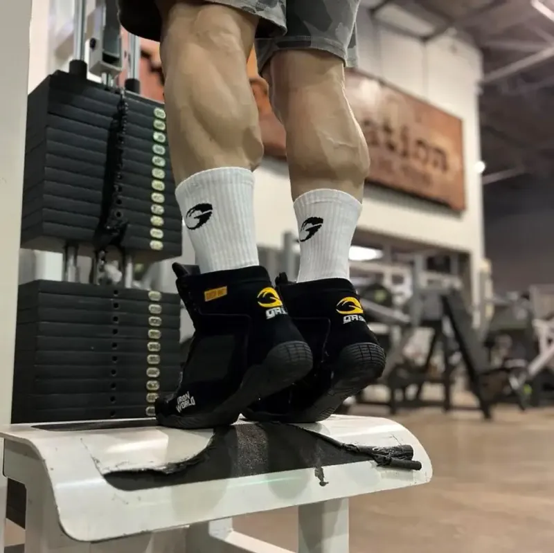 Gasp Crew Socks 3 pk, svarte sokker