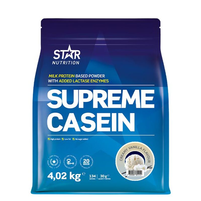 Star Nutrition Supreme Casein 4,02 kg, proteinpulver