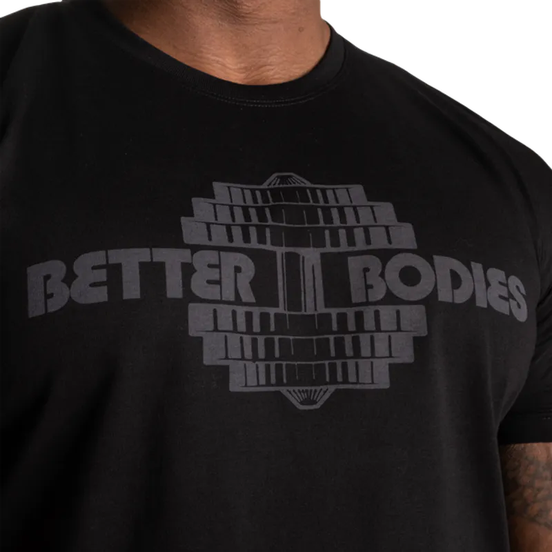 Better Bodies Destination Standard Tee, svart t-skjorte