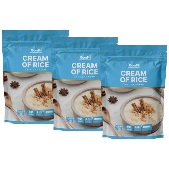 Hovedbilde 3 x Cream of Rice 1 kg, vanilje