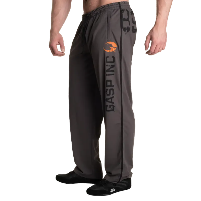 GASP No. 89 Mesh Pant, grå treningsbukse