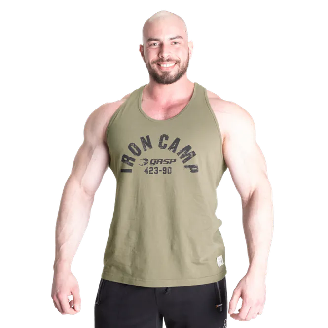 Hovedbilde Gasp Throwback Tank, grønn singlet