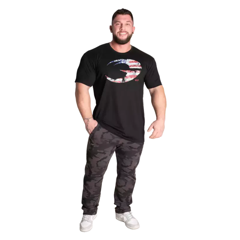 Gasp USA Standard Tee, svart t-skjorte