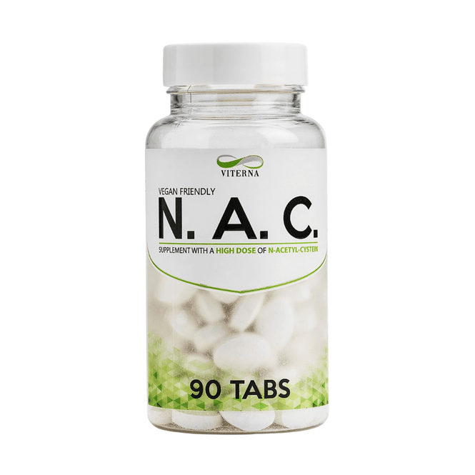 Hovedbilde Viterna NAC N-Acetyl-Cystein 600 mg | 90 ...