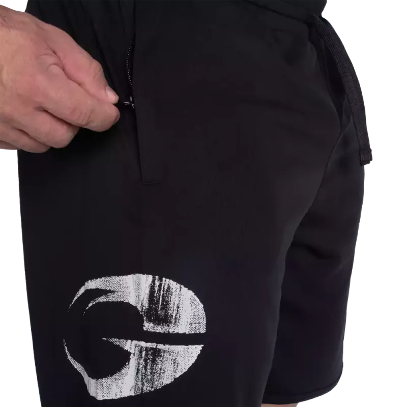 Gasp Inc Mesh Shorts, svart/hvit shorts