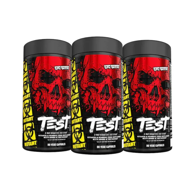 Hovedbilde 3 x Mutant Test, 90 kapsler, testosteronbooster