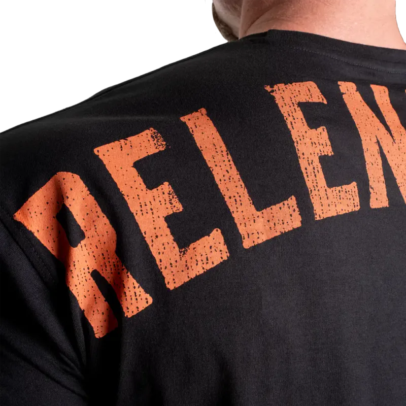GASP Skull Standard Tee, svart/oransje t-skjorte