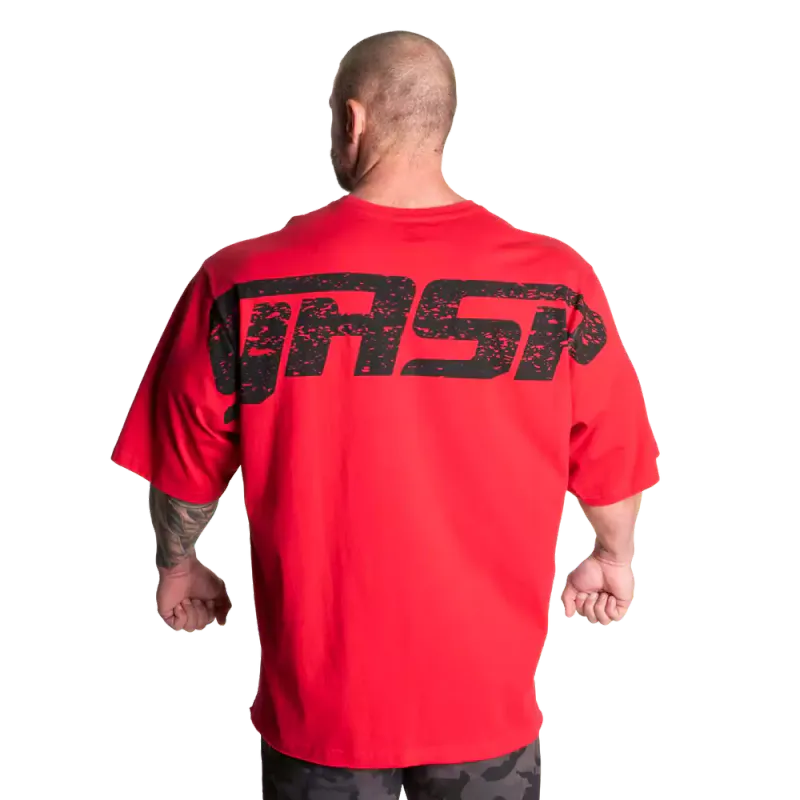 Gasp Iron Tee, rød t-skjorte