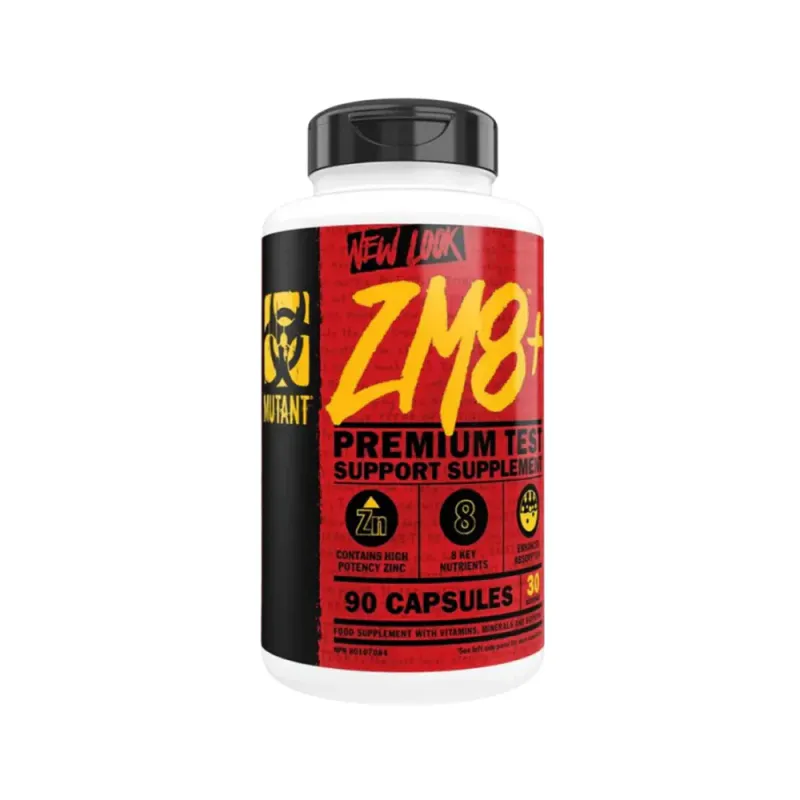 Mutant Core Series ZM8+, 90 kapsler, avansert ZMA