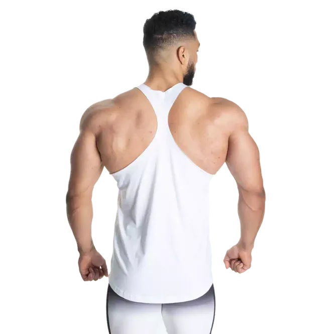 Hovedbilde Better Bodies Team BB Stringer V2, hvit singlet 
