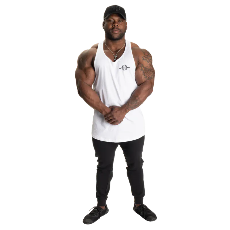 Better Bodies Essential T-back V2, hvit singlet