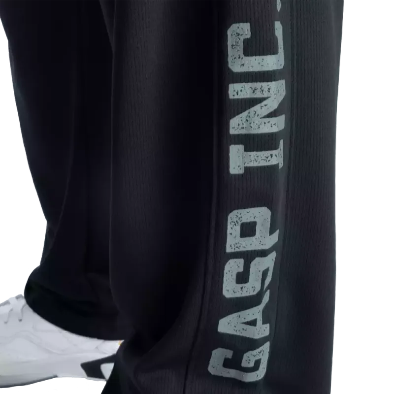 Gasp Inc Mesh Pant, svart/hvit treningsbukse