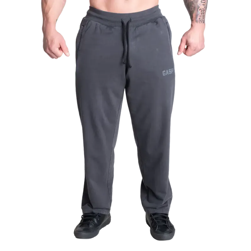 GASP Acid Sweatpant, svart treningsbukse