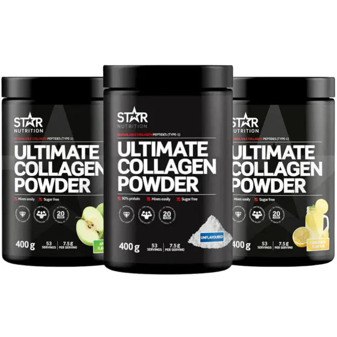 Hovedbilde 3 x Ultimate Collagen pulver, 400 g