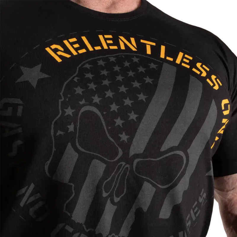 Gasp Relentless One, svart t-skjorte
