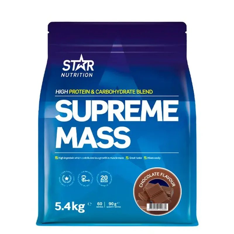 Star Nutrition Supreme Mass 5.4 kg, vektøkning