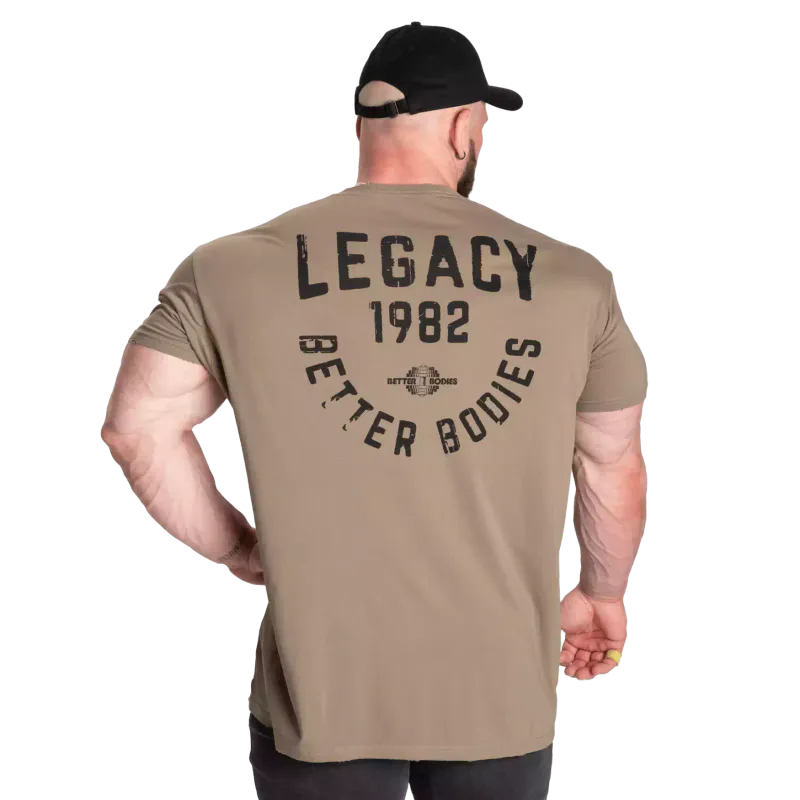 Better Bodies Legacy Street Tee, grønn t-skjorte