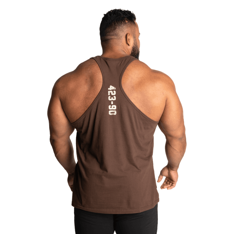 Gasp Throwback Tank, timber singlet