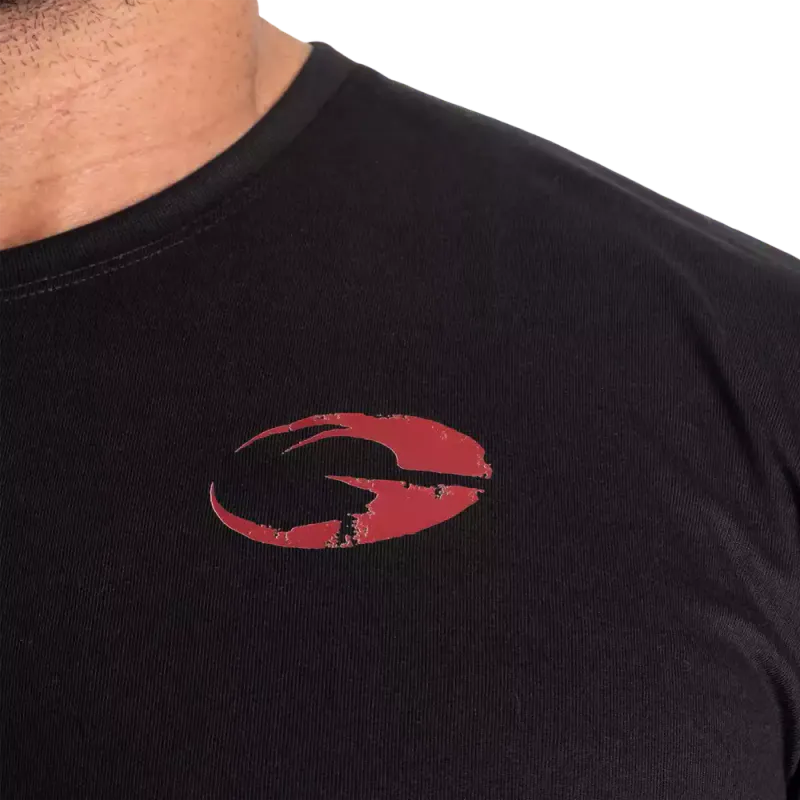 Gasp Skull Standard Tee, svart t-skjorte