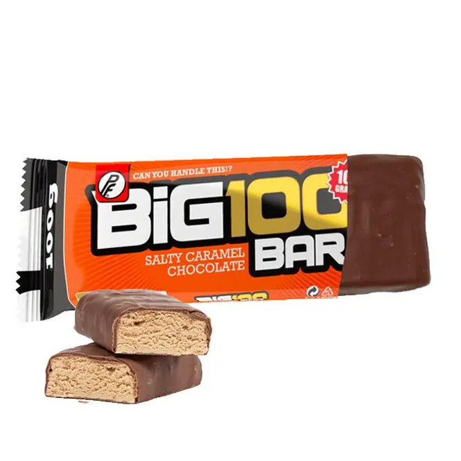 Hovedbilde Big 100 Proteinbar Salty Caramel Chocolate 1 stk ...