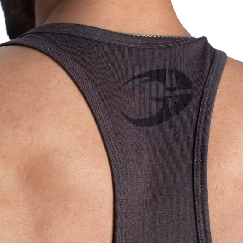Gasp Essential T-back, Iron grå singlet