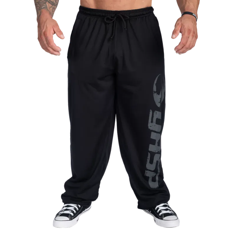 Gasp Original Mesh Pant, svart/grå treningsbukse