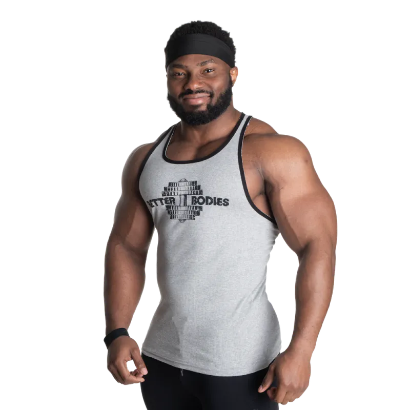 Better Bodies Dumbbell T-back, grå singlet