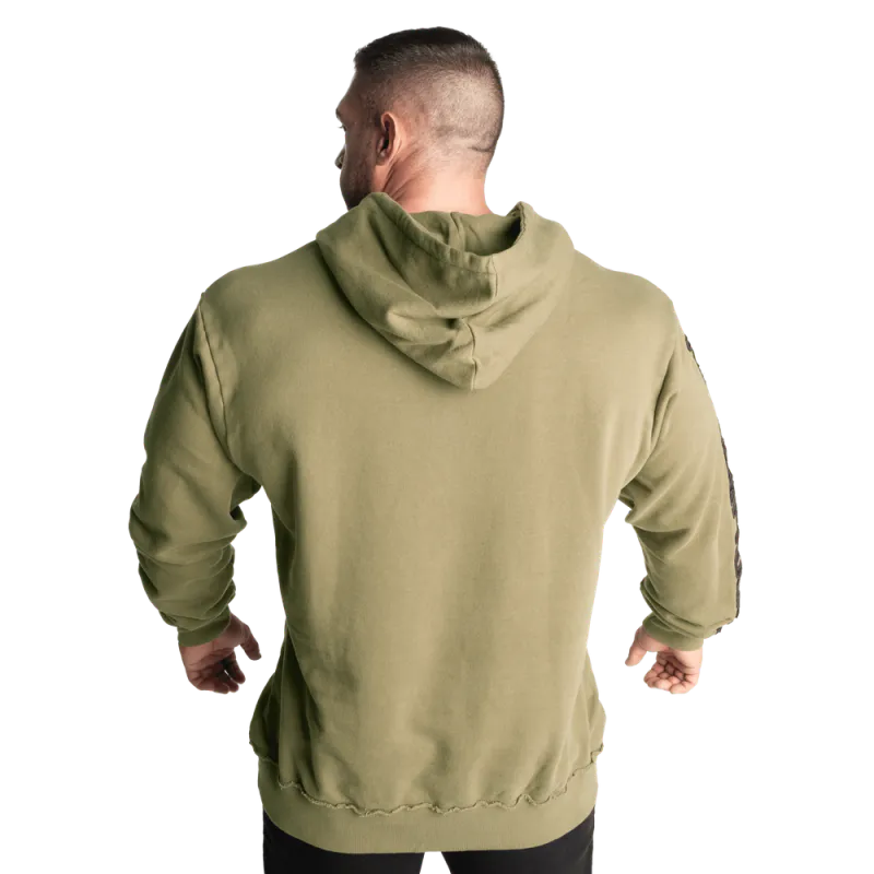 GASP Distressed Hood, grønn hettegenser