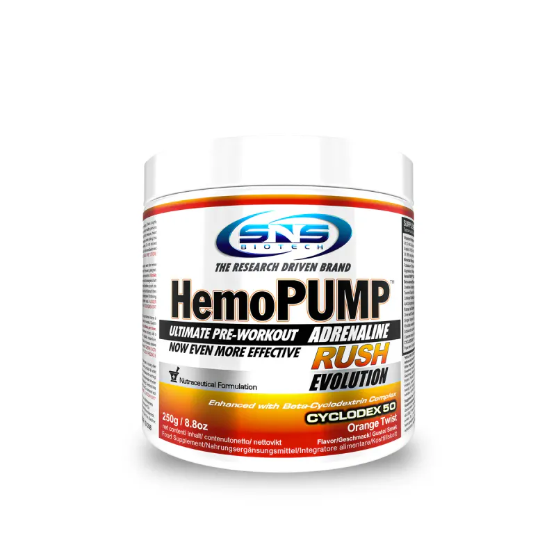 HemoPump Adrenalin Rush 250 g, Pre Workout