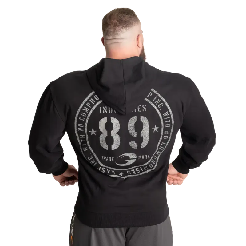 Gasp Inc Classic Hoodie, svart hettejakke
