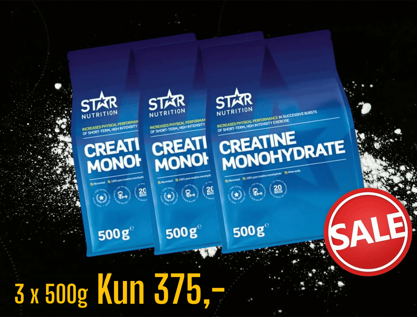 Kreating - spar mer med 3-pakninger