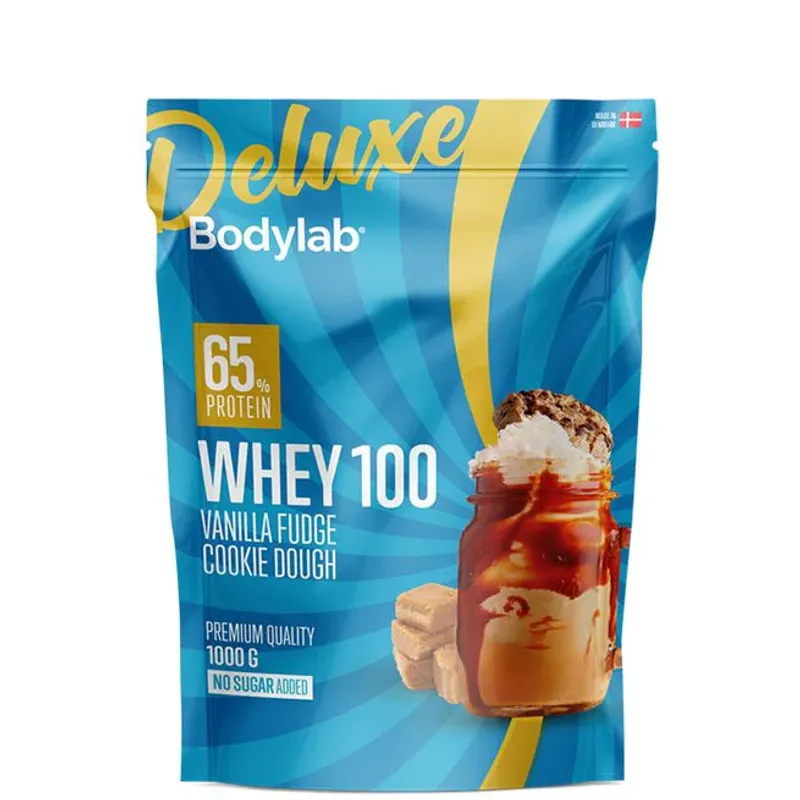 Bodylab Whey 100 Deluxe, 1000g proteinpulver