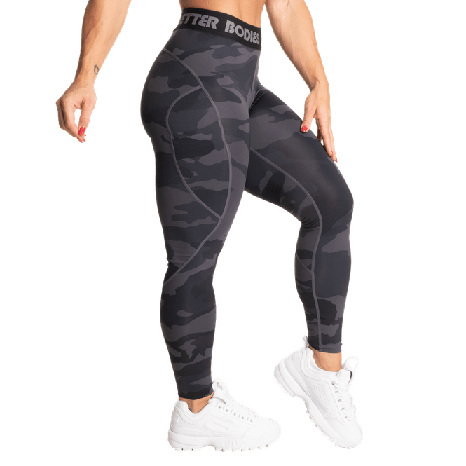 Hovedbilde Better Bodies Highbridge Leggings V2, mørk camo ...