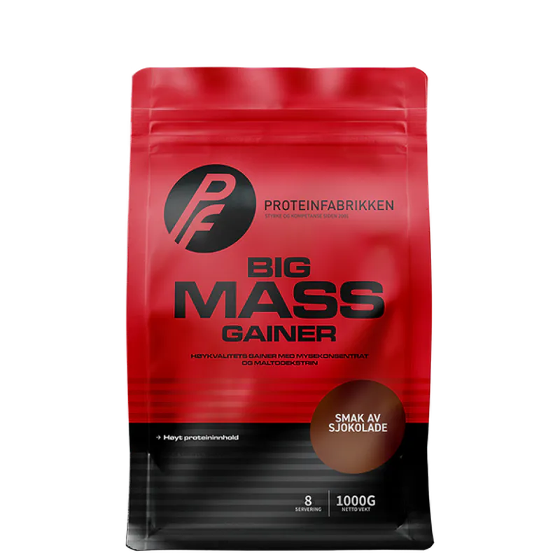 Proteinfabrikken Big Mass Gainer - 1000 g