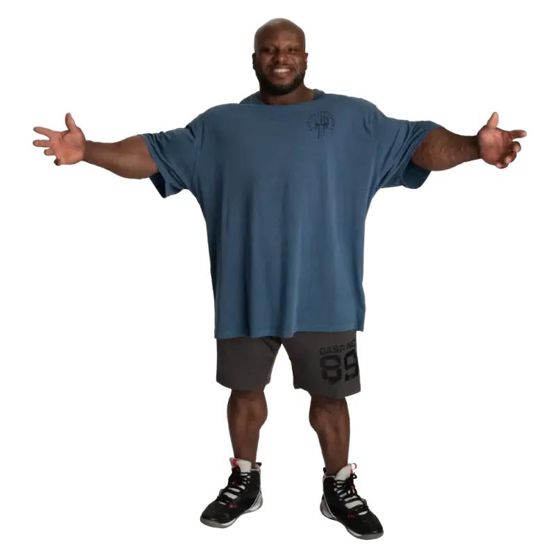 Gasp 89 Original Tee, vasket blå t-skjorte
