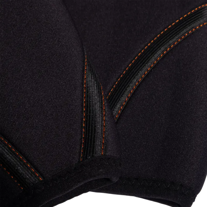 Gasp 7mm Neoprene Knee Sleeves, støtte til kne, svart
